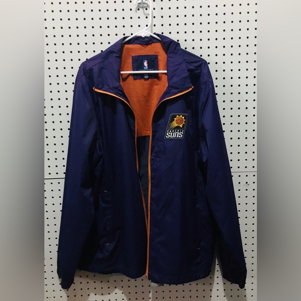 Mens Official NBA Phoenix Suns Windbreaker Size XL NWOT